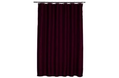 ColourMatch Plain Shower Curtain - Purple Fizz